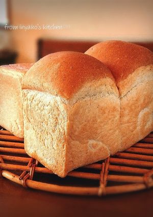 牛乳山食パン # 1斤(手こねver.)-レシピのメイン写真