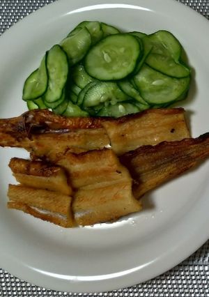 焼きアナゴとキュウリの酢の物☆-レシピのメイン写真