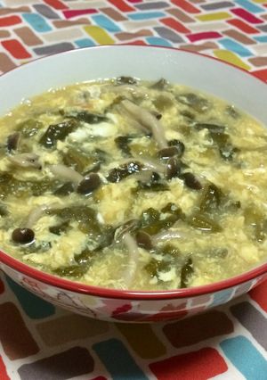 超簡単☆うま塩かき玉あんかけ高菜ラーメン-レシピのメイン写真