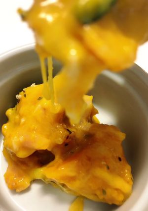 レンチン　かぼちゃチーズ-レシピのメイン写真