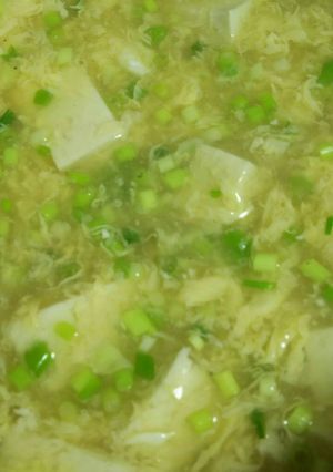 簡単すぎ！ダシダで＊豆腐のかき玉あんかけ-レシピのメイン写真