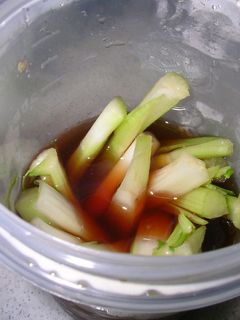 セロリの一夜漬け♪-レシピのメイン写真