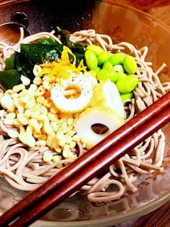 ゆず香る ぶっかけ蕎麦-レシピのメイン写真