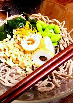 ゆず香る　ぶっかけ蕎麦-レシピのメイン写真