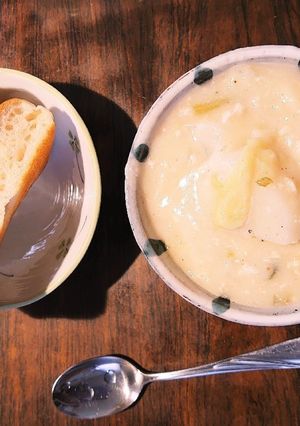 白かぶ＆鶏ひき肉で白菜クリームシチュー-レシピのメイン写真
