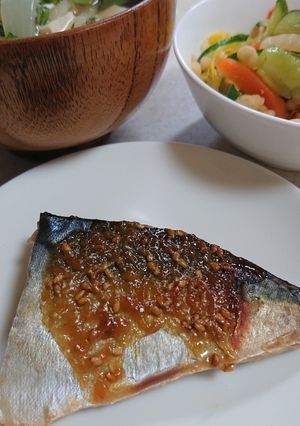 さばのみそ焼き-レシピのメイン写真