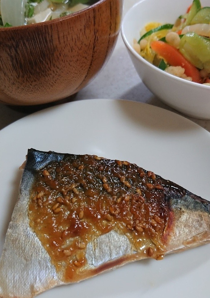 さばのみそ焼き-レシピのメイン写真