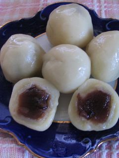 つるっとおいしい!豆腐で餡入り白玉-レシピのメイン写真