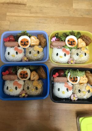 キティーちゃんキャラ弁-レシピのメイン写真