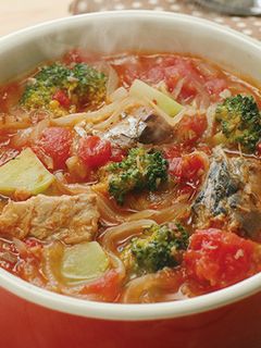さば缶のトマト煮込み-レシピのメイン写真
