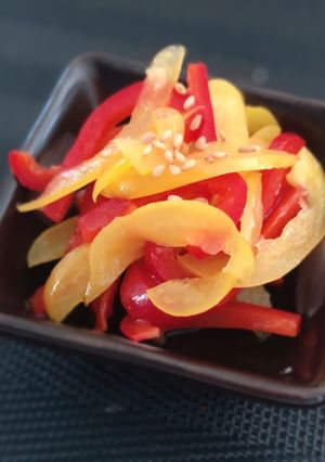 低FODMAP パプリカのナムル-レシピのメイン写真