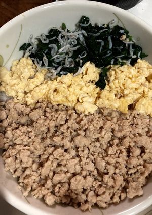 本当に美味しい‼︎そして簡単そぼろ丼-レシピのメイン写真
