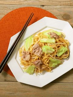 簡単!野菜炒め風焼きそば-レシピのメイン写真