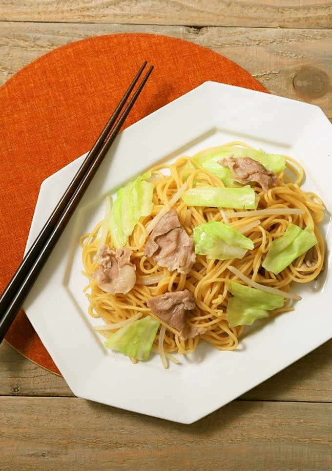 簡単！野菜炒め風焼きそば-レシピのメイン写真