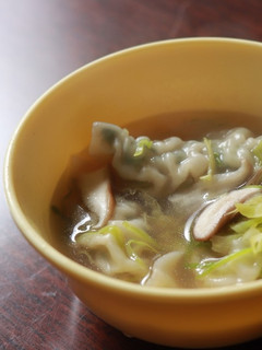 水餃子in川俣菜(スープ仕立て)-レシピのメイン写真