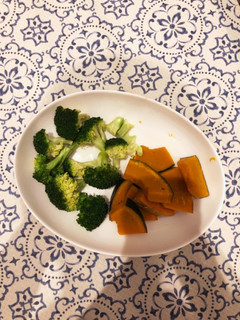 蒸し焼き*ブロッコリーとかぼちゃ-レシピのメイン写真