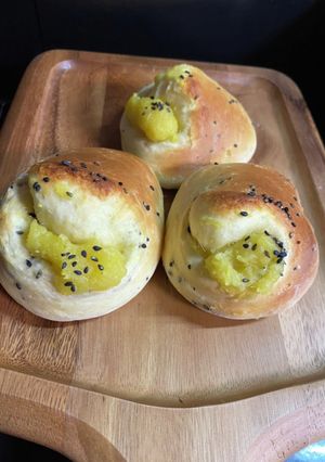 スイートポテトのロールパン-レシピのメイン写真