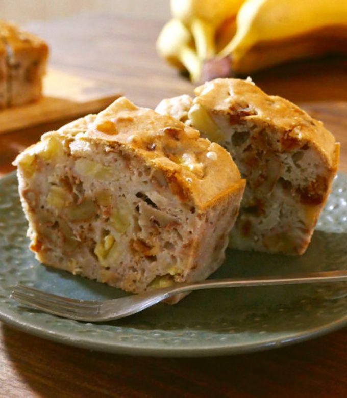 砂糖なし☆バナナとそば粉のパウンドケーキ-レシピのメイン写真
