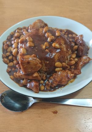 大豆とポークカレー-レシピのメイン写真