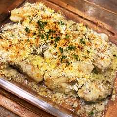 รูปของ 簡単おつまみ☆かきのパン粉焼き