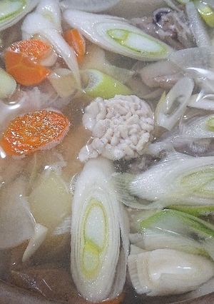 鱈のあらとたち汁-レシピのメイン写真