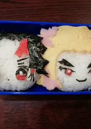 鬼滅の刃キャラ弁　おにぎり-レシピのメイン写真