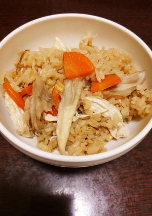 旨味たっぷり炊き込みご飯-レシピのメイン写真