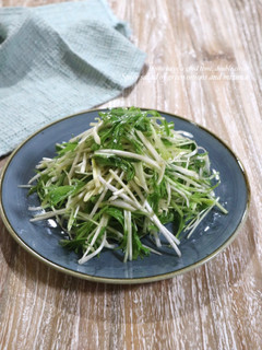 下仁田ねぎと水菜のピリ辛サラダ-レシピのメイン写真
