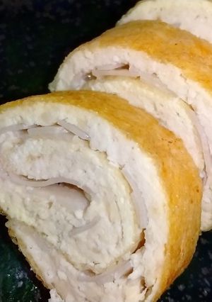 鶏ミンチとれんこんのあげ巻き-レシピのメイン写真