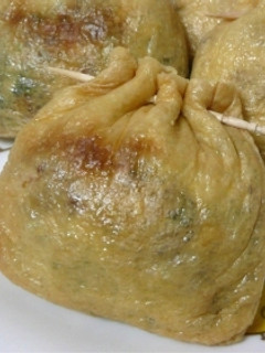 納豆と長芋のきんちゃく-レシピのメイン写真