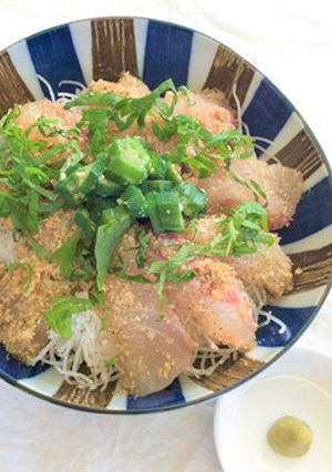 白身魚のごままぶし丼-レシピのメイン写真