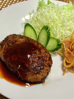 絶品!我が家のハンバーグ-レシピのメイン写真