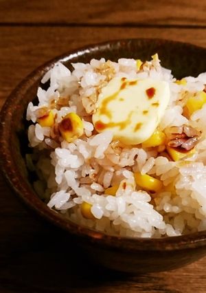 あまーい◎コーン缶の炊き込みご飯◎簡単-レシピのメイン写真