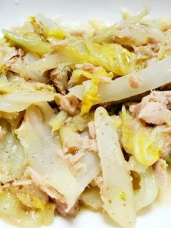 あまった白菜で!ツナとサッと煮☆-レシピのメイン写真