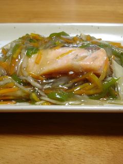鮭の野菜あんかけ-レシピのメイン写真