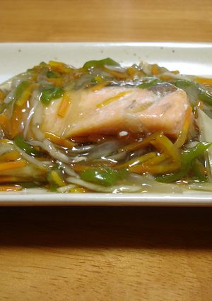 鮭の野菜あんかけ-レシピのメイン写真