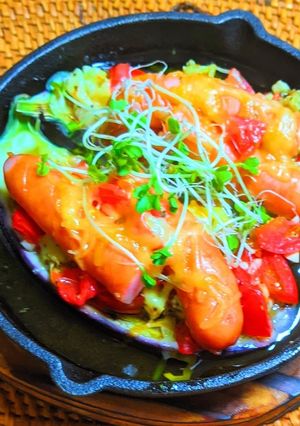 茄子ボートのオーブン焼き-レシピのメイン写真