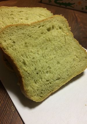 HBで簡単！青汁パン-レシピのメイン写真