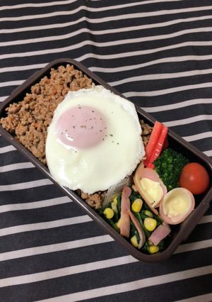 男子高校生弁当★96 ガパオライス弁当-レシピのメイン写真
