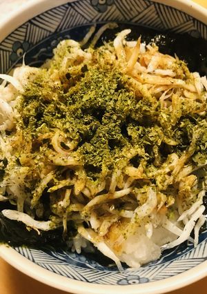 大根おろしと海苔&シラスのごはん-レシピのメイン写真