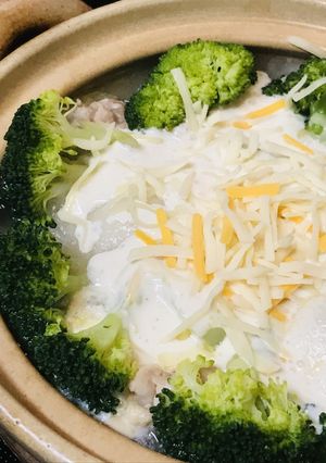 鍋の素●豆乳&チーズで〜鶏肉のシチュー鍋-レシピのメイン写真