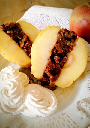丸ごと焼きりんご♡　北イタリア風～-レシピのメイン写真