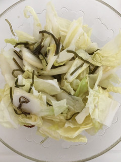 塩昆布白菜-レシピのメイン写真