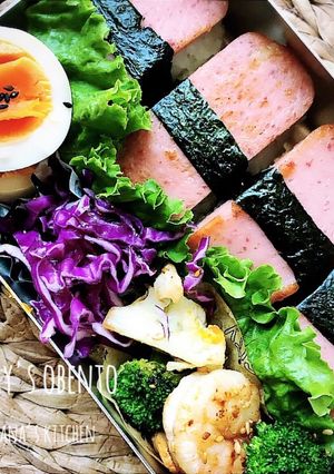 スパムがなくてもスパム風おにぎり♪♪-レシピのメイン写真