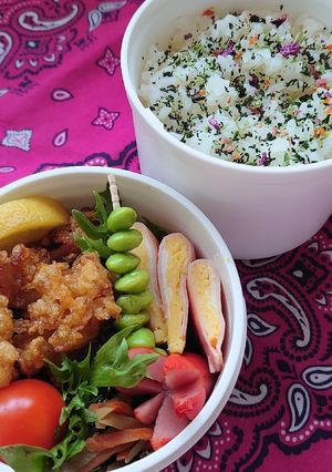 2020/11/12ザンギ弁当-レシピのメイン写真