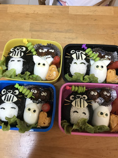 トトロキャラ弁-レシピのメイン写真