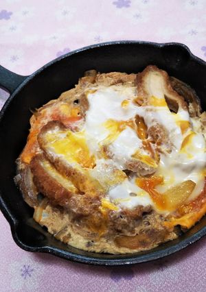 めんつゆとすき焼のたれで☆簡単カツ煮-レシピのメイン写真