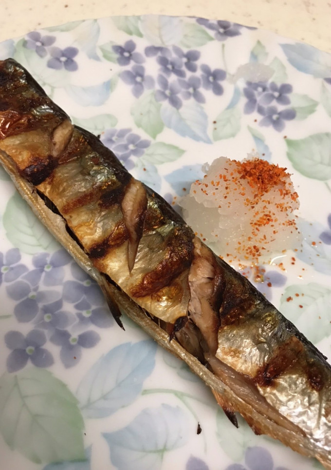 秋刀魚の塩焼き！！-レシピのメイン写真