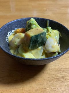 かぼちゃのシチュー-レシピのメイン写真