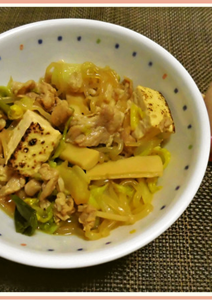 たべまる給食【すきやき風煮】-レシピのメイン写真